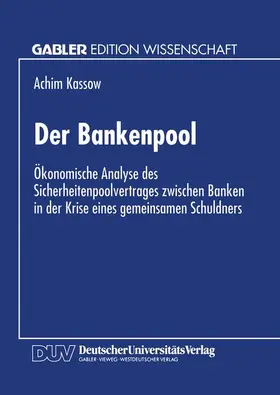  Der Bankenpool | Buch |  Sack Fachmedien