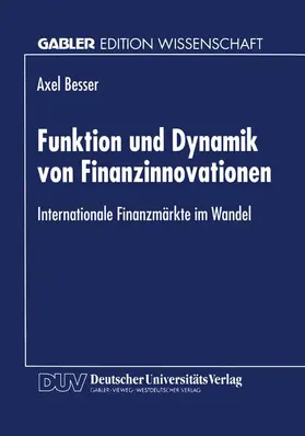  Funktion und Dynamik von Finanzinnovationen | Buch |  Sack Fachmedien