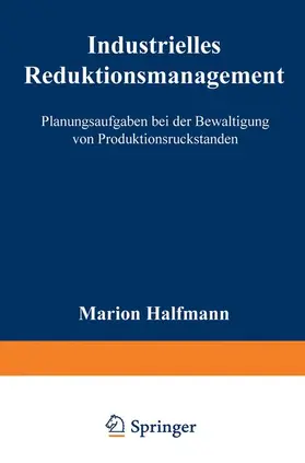  Industrielles Reduktionsmanagement | Buch |  Sack Fachmedien