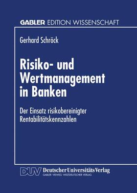  Risiko- und Wertmanagement in Banken | Buch |  Sack Fachmedien