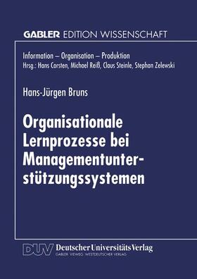  Organisationale Lernprozesse bei Managementunterstützungssys | Buch |  Sack Fachmedien