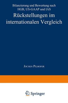  Rückstellungen im internationalen Vergleich | Buch |  Sack Fachmedien