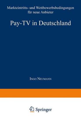  Pay-TV in Deutschland | Buch |  Sack Fachmedien