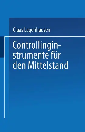  Controllinginstrumente für den Mittelstand | Buch |  Sack Fachmedien