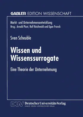  Wissen und Wissenssurrogate | Buch |  Sack Fachmedien