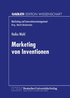 Marketing von Inventionen | Buch | 978-3-8244-6858-4 | sack.de