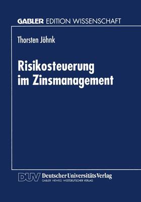  Risikosteuerung im Zinsmanagement | Buch |  Sack Fachmedien