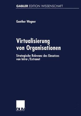  Virtualisierung von Organisationen | Buch |  Sack Fachmedien