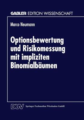  Optionsbewertung und Risikomessung mit impliziten Binomialbäumen | Buch |  Sack Fachmedien
