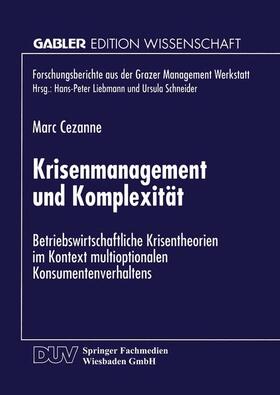  Krisenmanagement und Komplexität | Buch |  Sack Fachmedien