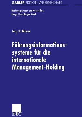  Führungsinformationssysteme für die internationale Management-Holding | Buch |  Sack Fachmedien