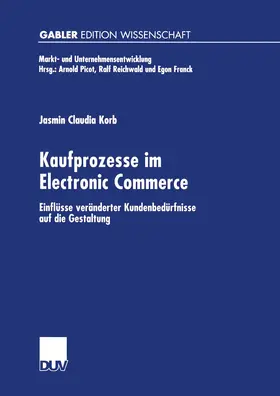 Korb |  Kaufprozesse im Electronic Commerce | Buch |  Sack Fachmedien