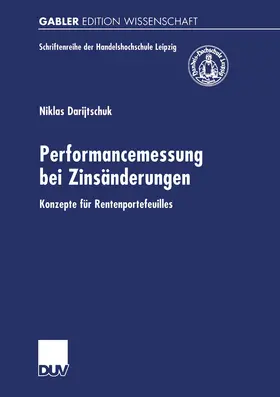 Darijtschuk |  Performancemessung bei Zinsänderungen | Buch |  Sack Fachmedien