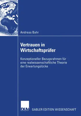 Bahr |  Vertrauen in Wirtschaftsprüfer | Buch |  Sack Fachmedien