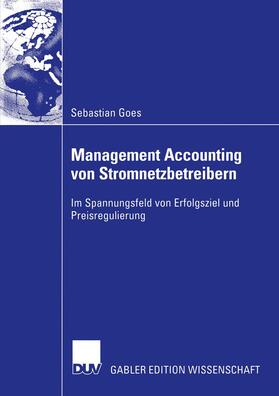 Goes |  Management Accounting von Stromnetzbetreibern | Buch |  Sack Fachmedien