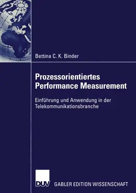 Binder |  Prozessorientiertes Performance Measurement | Buch |  Sack Fachmedien