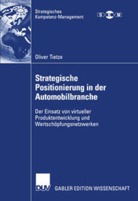 Tietze |  Strategische Positionierung in der Automobilbranche | Buch |  Sack Fachmedien