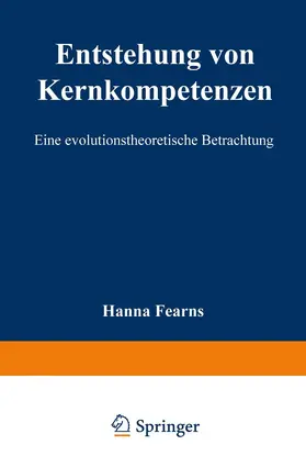 Fearns |  Entstehung von Kernkompetenzen | Buch |  Sack Fachmedien