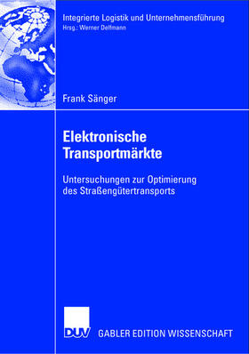 Sänger |  Elektronische Transportmärkte | Buch |  Sack Fachmedien