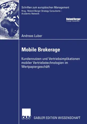 Luber |  Mobile Brokerage | Buch |  Sack Fachmedien