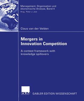 van der Velden |  Mergers in Innovation Competition | Buch |  Sack Fachmedien