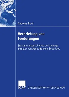 Bertl |  Verbriefung von Forderungen | Buch |  Sack Fachmedien