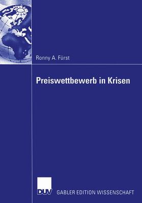 Fürst |  Preiswettbewerb in Krisen | Buch |  Sack Fachmedien