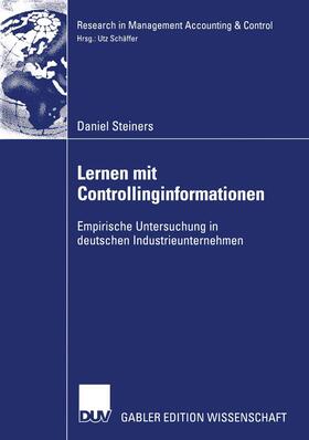 Steiners |  Lernen mit Controllinginformationen | Buch |  Sack Fachmedien