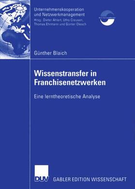 Blaich |  Wissenstransfer in Franchisenetzwerken | Buch |  Sack Fachmedien