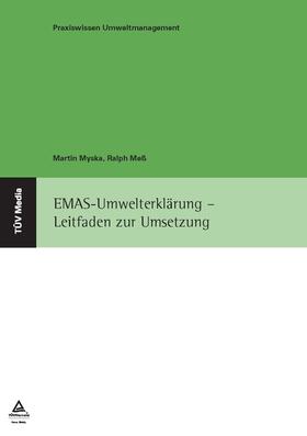 Myska / Meß |  EMAS-Umwelterklärung - Leitfaden zur Umsetzung | eBook | Sack Fachmedien