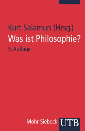Salamun |  Was ist Philosophie? | Buch |  Sack Fachmedien