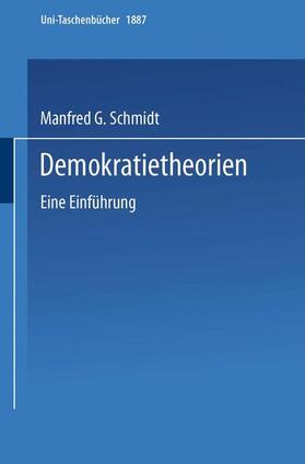 Schmidt |  Schmidt, M: Demokratietheorien | Buch |  Sack Fachmedien