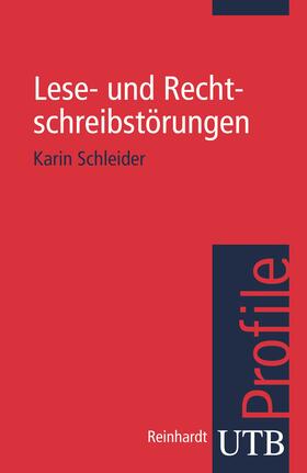 Schleider |  Lese- und Rechtschreib-störungen | Buch |  Sack Fachmedien