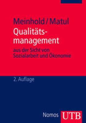 Meinhold / Matul |  Qualitätsmanagement | Buch |  Sack Fachmedien