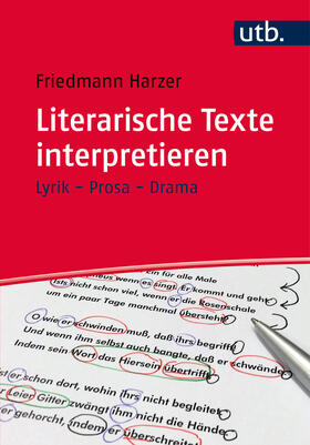 Harzer |  Literarische Texte interpretieren | Buch |  Sack Fachmedien