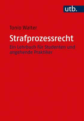 Walter |  Strafprozessrecht | Buch |  Sack Fachmedien