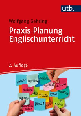 Gehring |  Praxis Planung Englischunterricht | Buch |  Sack Fachmedien