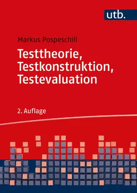 Pospeschill |  Testtheorie, Testkonstruktion, Testevaluation | Buch |  Sack Fachmedien