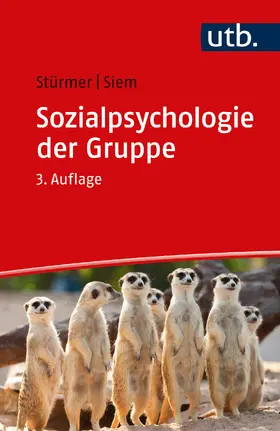 Stürmer / Siem |  Sozialpsychologie der Gruppe | Buch |  Sack Fachmedien