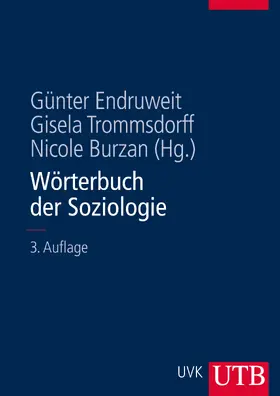 Endruweit / Trommsdorff / Burzan |  Wörterbuch der Soziologie | Buch |  Sack Fachmedien