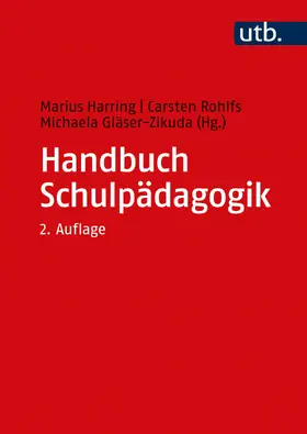 Harring / Rohlfs / Gläser-Zikuda |  Handbuch Schulpädagogik | Buch |  Sack Fachmedien