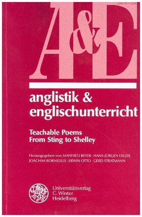 Pfister |  Teachable Poems | Buch |  Sack Fachmedien