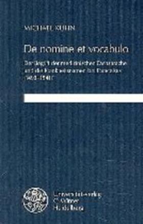 Kuhn |  De nomine et vocabulo | Buch |  Sack Fachmedien