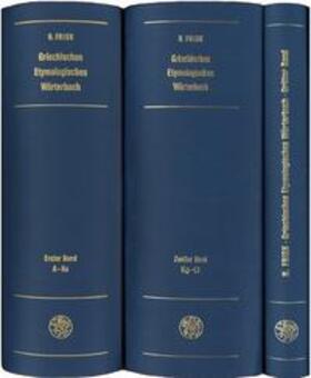 Frisk |  Griechisches Etymologisches Wörterbuch | Buch |  Sack Fachmedien