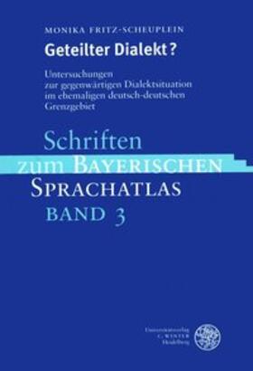 Fritz-Scheuplein |  Geteilter Dialekt? | Buch |  Sack Fachmedien