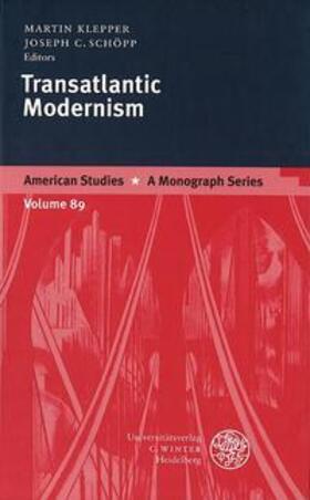 Klepper / Schöpp |  Transatlantic Modernism | Buch |  Sack Fachmedien