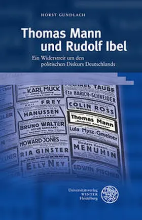 Gundlach |  Thomas Mann und Rudolf Ibel | Buch |  Sack Fachmedien