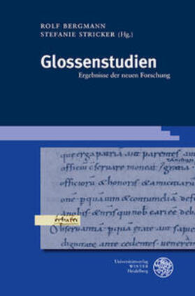 Bergmann / Stricker |  Glossenstudien | Buch |  Sack Fachmedien