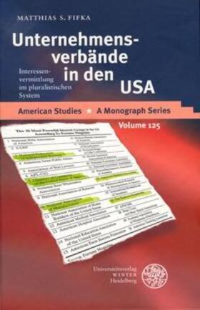 Fifka |  Unternehmensverbände in den USA | Buch |  Sack Fachmedien