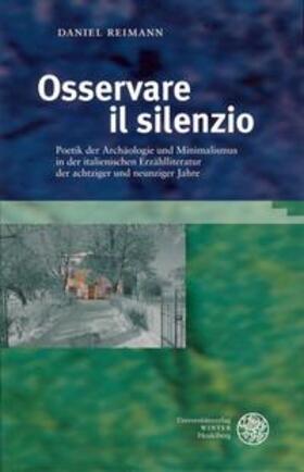 Reimann |  Osservare il silenzio | Buch |  Sack Fachmedien